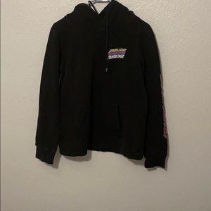 Black Santa Cruz hoodie